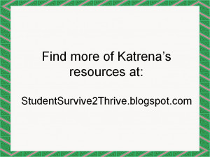 Student Survive 2 Thrive