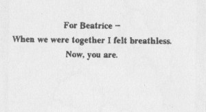 lemony snicket beatrice baudelaire book dedication a series of ...