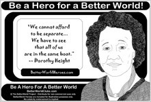 quotes by dorothy i height