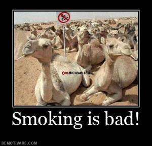 smoking is bad