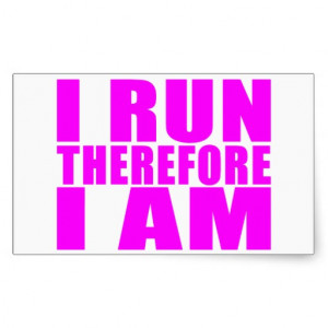 File Name : funny_girl_runners_quotes_i_run_therefore_i_am_sticker ...
