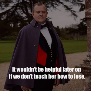lord grantham a wise lord grantham wants to manage sybil s ...