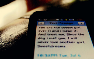 girl ever :) and I mean it. And trust me. Since the day I met you ...