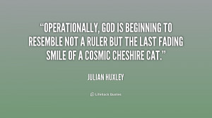 Operationally, God is beginning to resemble not a ruler but the last ...