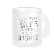Funny Emily Bronte Reading Quote mug
