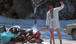 ... , when his uncouth cousin Eddie (Randy Quaid) arrives unexpectedly