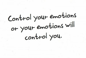 ... emotions or hides her emotions or feels shame about her emotions. No