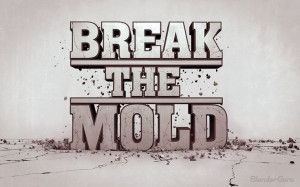 Break the Mold Wallpaper - Blender Guru