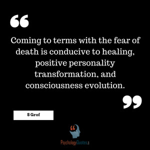Coming to terms with the fear of death is conducive to healing ...