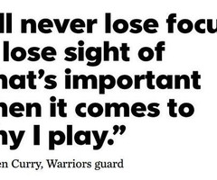 Stephen Curry Basketball Quotes