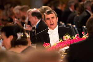 Eric Betzig at the table of honour