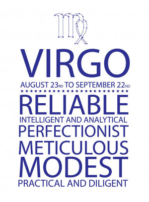 Go Back > Gallery For > Virgo Personality