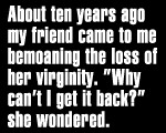 Quotes About Losing Your Virginity