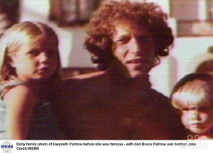 Bruce Paltrow And Family Early family photo of gwyneth