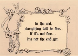 everything will be fine