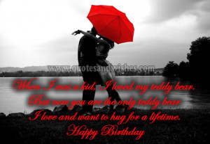 Cute and Romantic Happy Birthday wishes for Boyfriend, husband, fiance ...