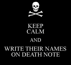Keep Calm And Love Death Note