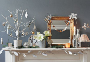 Para una decoración de Navidad para espacios pequeños también viene ...