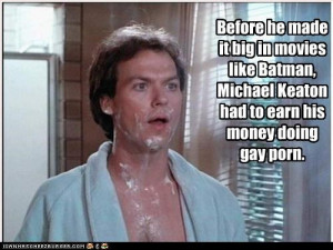 Before he made it big in movies like Batman, Michael Keaton had to ...