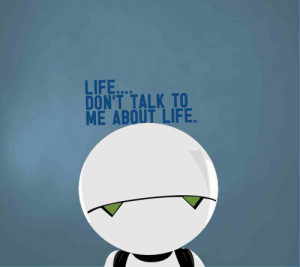 marvin the depressed robot