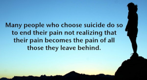 Quotes About Suicide Survivors