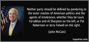 Neither party should be defined by pandering to the outer reaches of ...