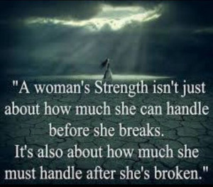 Strong women.