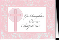To Goddaughter on your Baptism card - Product #270507
