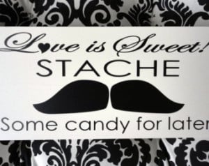 Cute mustache quote