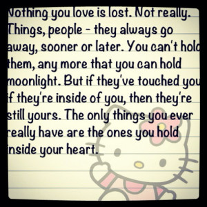 nothing love lost quotes