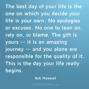 quote on living your authentic life: bob moawad life amazing journey ...