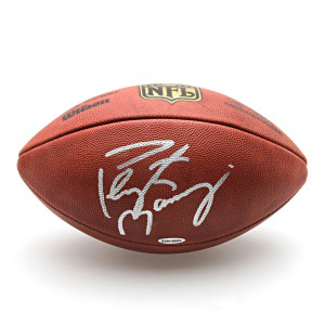 Peyton Manning Autographed Authentic Wilson Football