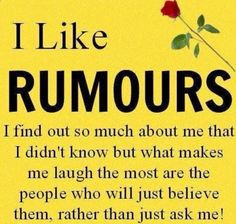 rumors #quotes More