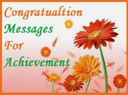 Congratulation Messages For Achievement/ Sample Congratulation ...