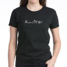 Tractor Pull Girl Women's Dark T-Shirt for