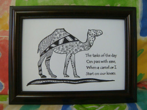 Camel AA Recovery Gift Al-Anon NA Sponsor Spiritual 12 step ...