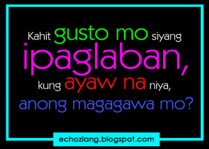 Tagalog Crush Quotes And