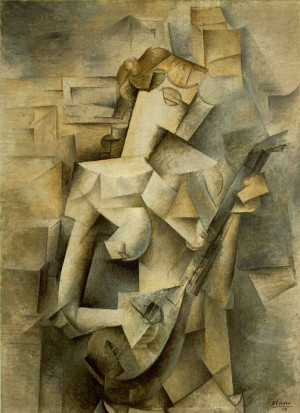 Woman with Mandolin Pablo Picasso