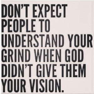 Focus on your vision