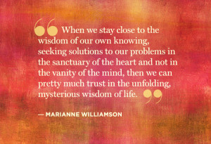 Marianne Williamson A Return To Love Poem Clinic