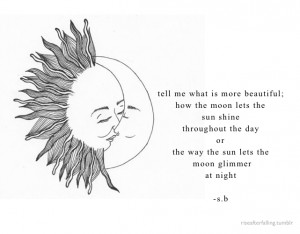 sun and moon tumblr
