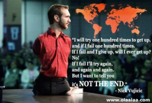 ... Inspirational thoughts-quotes-Nick Vujicic-life-pictures-photos-Images