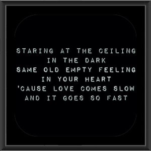 Same old empty feeling