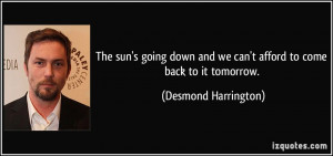 More Desmond Harrington Quotes