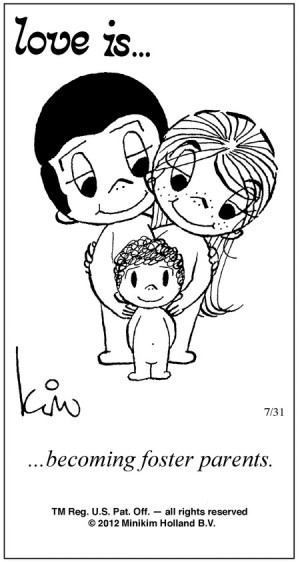 becoming foster parents.