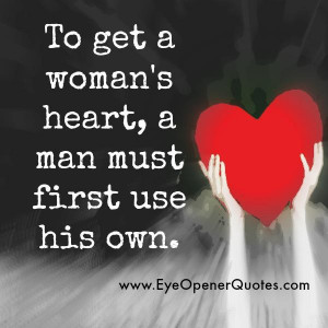 How to get a woman’s Heart?