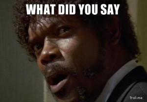 Angry Samuel L Jackson