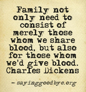 quotes about what makes a family are always popular