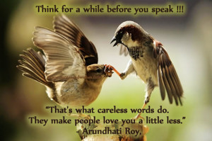 Quotes on Silence, Quotes on kind words, Think Before you speak ...