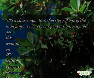 It's a classic rags-to-riches story of one